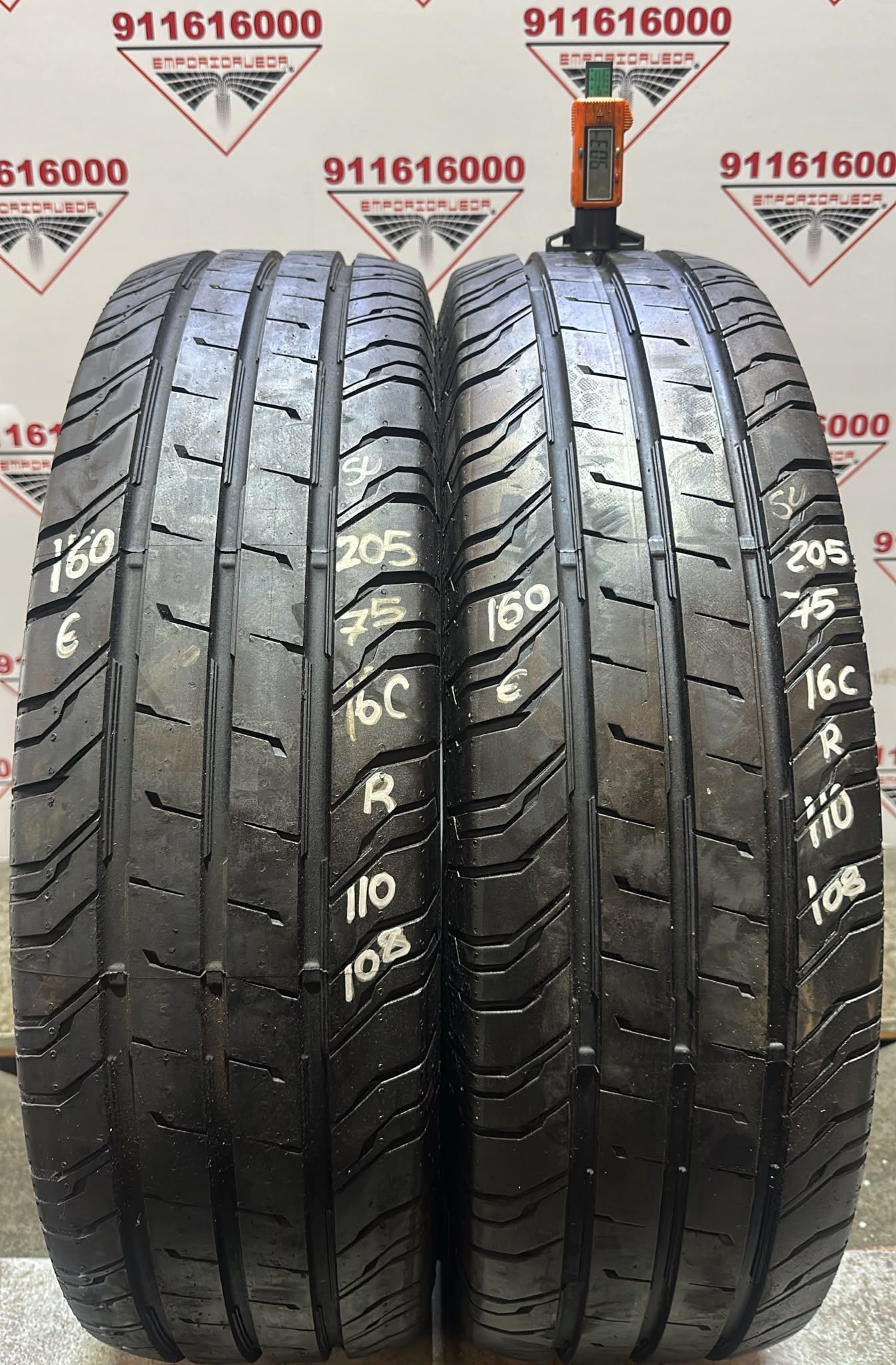 CONTINENTAL CONTIVANCONTACT 200 USADO  205/75 R16C 110/108 R